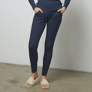 LUNYA Restore Thermal High Rise Legging Women’s Deep Blue Heather Pockets